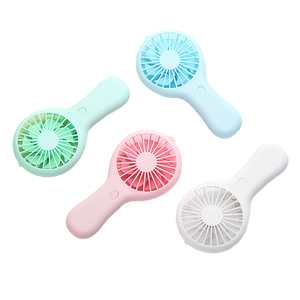 Nouveautés : Mini ventilateur portable rechargeable, personnalisable avec votre logo, pour table ou à main, idéal pour les extensions de cils - Product Image 1