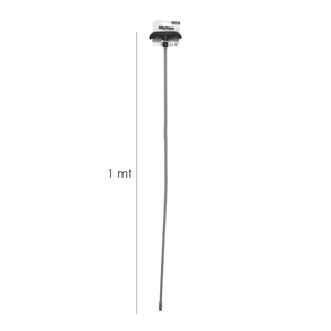 Manico flessibile rinforzato per spazzole M12, lunghezza 1 metro, impugnatura a T - Product Image 2