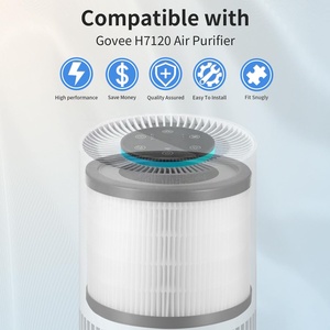 Lot de <span class=keywords><strong>2</strong></span> filtres de remplacement H7120 compatibles avec le purificateur <span class=keywords><strong>Govee</strong></span> H7120Part Number H7120101 - Product Image 2