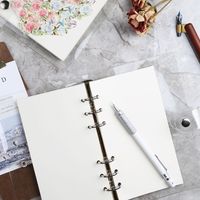 Offre Spéciale A5 A6 clair Pvc 6 trous classeur cahiers transparents couverture dossier planificateurs en spirale