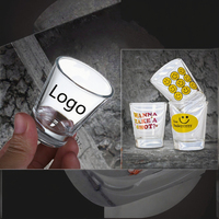 Verres à shot personnalisables avec logo pour Tequila/Espresso – Sublimation avec logo – Faible MOQ disponible – Articles de bar – Petites coupes à vin – Chopes à bière
