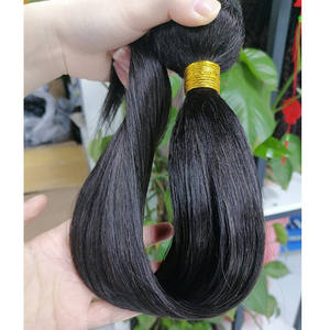 ส่วนต่อผมมนุษย์วาดเส้นใยสังเคราะห์,ส่วนต่อขยายแบบไม่พันกันผมไม่พันกัน - Product Image 1