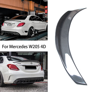 สปอยเลอร์หลังคาร์บอนไฟเบอร์ทรง PSM สำหรับรถเบนซ์ C-Class W205 4 ประตู รุ่นปี 2013-2022 - Product Image 2
