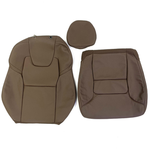 Piezas interiores de <span class=keywords><strong>Volvo</strong></span> XC90S90XC60V90V60S60 cubierta de cuero de asiento de remolque marrón frente 100% patrón de lichi personalizado - Product Image 3