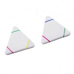 ปากกาไฮไลท์สามเหลี่ยมเรืองแสงแบบปรับแต่งได้: 3 สี สำหรับจดบันทึก จดงานบันทึกประจำวัน และของชำร่วยงานปาร์ตี้ - Product Image 2