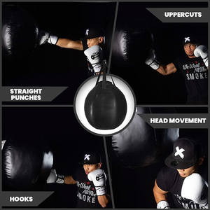 Wellshow Wrecking Ball Heavy Bag Body <span class=keywords><strong>Snatcher</strong></span> Entrenamiento de boxeo profesional Muay Thai MMA Specialty Saco de Boxeo (relleno) - Product Image 4