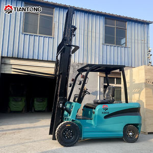 Chariot élévateur électrique à batterie lithium certifié CE de 3,5 tonnes, 4 roues, pour la manutention de marchandises portuaires (Dropshipping) - Product Image 1