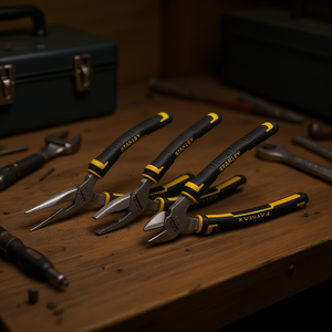 Stanley Fatmax <b>Pliers</b> <b>Set</b> Of 3 For Precision Work And General Use - Product Image 3