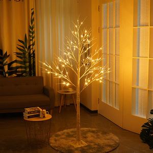 <b>LED</b> Birch <b>Tree</b> Lights Warm White Indoor Decor Christmas Party Home Decoration 1.5M SJ-SD008 - Product Image 4