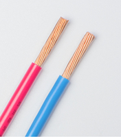 Hochwertiges BVR-Kabel (2,5mm, 4mm, 6mm, 10mm) PVC-isoliertes Flexibles Kupferkabel für Hausverkabelung