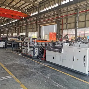 PE PP PVC WPC wood plastic composite profile panel extruding machine line