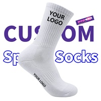 Chaussettes de sport techniques unies en coton et élasthanne tricotées, invisibles, pour hommes et femmes, avec logo personnalisé ODM