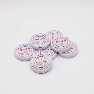 4L loại màu đỏ logo kim loại nắp áp lực nắp sắt cho dầu xô dầu động cơ <span class=keywords><strong>tin</strong></span> có thể - Product Image 5