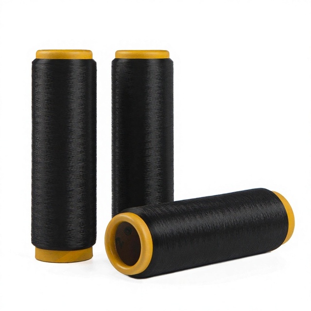 Bulky Soft Semi Dull SD DTY Polyester TFO Yarn 300D/144F 780TPM Thick Shading Curtain Weaving Yarn