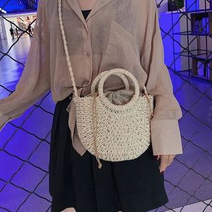 Borsa a Tracolla in Rattan Verde Pedro, Borse in Scatola, Cesto Macramè, Borsa in Paglia Rafia Intrecciata, Borse Afrocentriche - Product Image 3