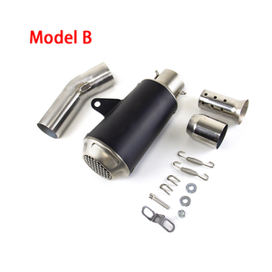 Para Kawasaki Ninja ZX6R ZX636 2023-2025 Tubo de enlace de escape Puntas de silenciador Sistema de deslizamiento - Product Image 2