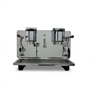 Máquina de Café Espresso Comercial de Doble Grupo, Cafetera Profesional de Doble Caldera para Cafetería con Bomba Rotativa - Product Image 3