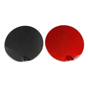 Shasha carbone véritable Fiber de carbone voiture intérieur accessoires couvercle de réservoir de carburant pour <span class=keywords><strong>Mini</strong></span> <span class=keywords><strong>Cooper</strong></span> <span class=keywords><strong>R56</strong></span> <span class=keywords><strong>R56</strong></span> LCI Clubman R55 Clubman R55 LCI - Product Image 1
