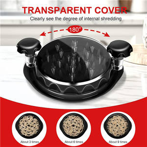 Máquina Desmenuzadora de Pollo Manual de Marca Nueva Personalizada, Herramienta Eficiente y Fácil de Usar para Preparar Carne de Pollo y Aves de Corral - Product Image 4