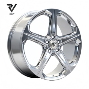 Jantes Hunt Auto à cinq branches 5x100 5x112 5x114.3 18 19 20 pouces en alliage d'aluminium forgé 6061-T6 pour Kia Stinger Mustang <span class=keywords><strong>Golf</strong></span> 5 - Product Image 1