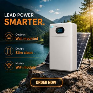 แบตเตอรี่ LiFePO4 แบบติดผนัง 25.6V 314Ah 8KWh พลังงานแสงอาทิตย์ พลังงานสะอาด สำหรับบ้านอัจฉริยะ ระบบสำรองไฟฉุกเฉิน - Product Image 1