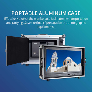 SEETEC P215-9HSD-CO 21.5 "IPS Full HD Broadcast Director Monitor, 3G-SDI/HDMI I/O, boîtier en aluminium, pour OB Van & Studio - Product Image 3