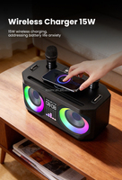 Speaker Karaoke Daya Tinggi 40W dengan Mic dan Pengisian Daya Ponsel Nirkabel Bluetooth Mesin Karaoke Speaker Bluetooth 920