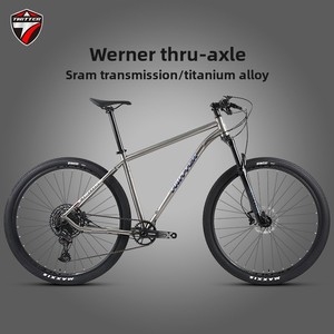 Bicicleta de Montaña TWITTER WERNER de Aleación de Titanio, con Cambios SRAM Eagle de 12 Velocidades, Frenos de Disco Hidráulicos y Horquilla de Suspensión <span class=keywords><strong>RockShox</strong></span> <span class=keywords><strong>Judy</strong></span> - Product Image 3
