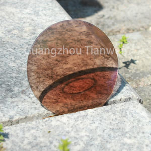 Venta flash para lentes ópticas sin cortar bifocales planas con parte superior redonda con color de lente transparente - Product Image 6