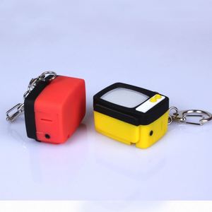 Porte-clés LED sonore 3D vintage personnalisé en forme de mini téléviseur, idéal pour la vente en gros et les cadeaux - Product Image 2