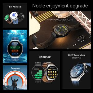 Nouvelles montres intelligentes <span class=keywords><strong>M9</strong></span> Sport GPS avec appel NFC, chat WhatsApp, IA ChatGPT, écran AMOLED 1,75 pouce, suivi de santé ECG - Product Image 2