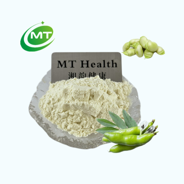 ISO Factory Supply Natrual Faba Bean Protein Isolate Powder 90%protein Natrual Vicia Faba Extract Vicia Faba Powder
