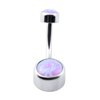 Khuyên Rốn Bằng Titan F136 Trang Sức Cơ Thể Xỏ Khuyên Bụng Opal Trang Sức Cơ Thể Xỏ Khuyên Bụng Cho Nữ
