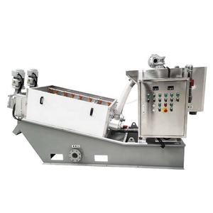 Presse à vis innovante pour la <span class=keywords><strong>d</strong></span>éshydratation des boues, fonctionnement automatisé économe en énergie, coûts <span class=keywords><strong>d</strong></span>'<span class=keywords><strong>entretien</strong></span> extrêmement faibles, 1 an - Product Image 5