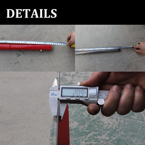 Herramienta de nivelación de hormigón de flotador de toro de hormigón de acero inoxidable de aleación de aluminio y magnesio - Product Image 6