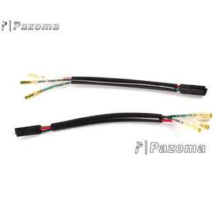 Adaptador de cable de luz de señal de giro, conectores de enchufe de cableado de indicador de 3 pines para <span class=keywords><strong>Honda</strong></span> <span class=keywords><strong>CBR</strong></span> <span class=keywords><strong>600RR</strong></span> 1000RR CBR600RR CBR1000RR 2003-2014 - Product Image 3