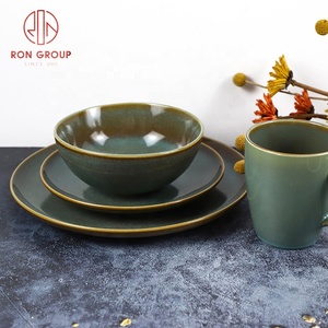 <span class=keywords><strong>Vajilla</strong></span> <span class=keywords><strong>de</strong></span> <span class=keywords><strong>porcelana</strong></span> <span class=keywords><strong>de</strong></span> cerámica <span class=keywords><strong>antigua</strong></span>, juego <span class=keywords><strong>de</strong></span> <span class=keywords><strong>vajilla</strong></span> con esmalte verde, suministro directo <span class=keywords><strong>de</strong></span> fábrica <span class=keywords><strong>china</strong></span>, venta al por mayor - Product Image 4