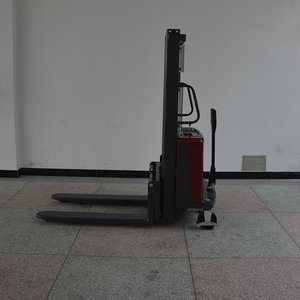 1.5ครั้งไฮดรอลิกึ่งไฟฟ้าขี่พาเลท Stacker <span class=keywords><strong>Tider</strong></span> สำหรับโรงงานผลิตที่มี3500มิลลิเมตรยกสูง - Product Image 4