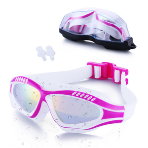 <span class=keywords><strong>Gafas</strong></span> de natación con los ojos vendados personalizadas inteligentes a prueba de fugas, <span class=keywords><strong>gafas</strong></span> de natación al por mayor con tapón para los oídos - Product Image 6