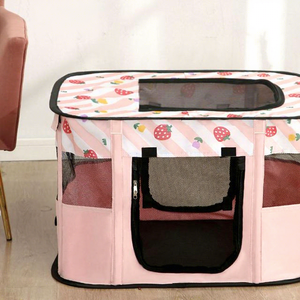 Cama Plegable para Perros y Gatos, Jaula de Madera Ecológica para Mascotas, Cuarto de Parto - Product Image 1