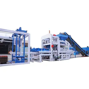 Construction building auto automatic 6 inches brick cement concrete hollow block making machine to make concrete blocks