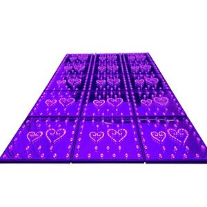 Pista de Baile Metálica Furun Starlit con Color Personalizado y Efecto Luminoso para Decoración de Bodas y Eventos - Product Image 1