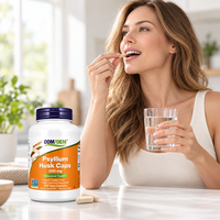 Capsules de Psyllium : Complément Alimentaire à Base de Fibres Végétales pour Nutrition Quotidienne – Marque Privée, Fabricant OEM, Vente en Gros, Approvisionnement en Vrac