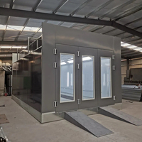 Cabina de Pintura Profesional de Alta Resistencia con Quemador Riello Premium para Distribuidores Regionales de Equipos