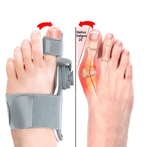 Nuevo Corrector de juanete Hallux Valgus para mujeres y hombres, enderezador de dedos de juanete ortopédico, férula ajustable para juanete HA02112 - Product Image 1