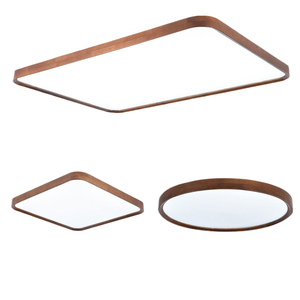 Nouvelles lampes de plafond de style chinois, salon, lit en bois massif, salle à manger et bureau, meubles modernes et simples en noyer - Product Image 1