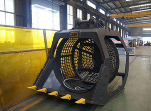 Monde <span class=keywords><strong>Godet</strong></span> broyeur hydraulique de haute qualité pour excavatrice, pour les opérations de traitement des matériaux - Product Image 2