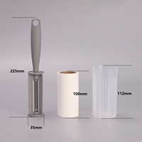 Extra Klebrige 10 cm Fusselrollen mit Griffen für Tierhaare Extra Klebrige Fusselentferner für Kleidung