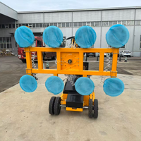Мобильный вакуумный подъемник для стекла на присосках с устойчивой конструкцией для установки оконных стекол (полный комплект)