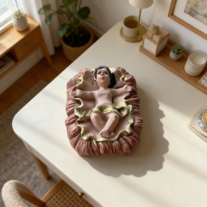 Molde <span class=keywords><strong>de</strong></span> silicona con diseño <span class=keywords><strong>de</strong></span> personaje retro europeo sosteniendo bastón, figura humana clásica del Viejo Mundo para arte DIY, velas, resina, yeso y decoración del hogar. - Product Image 3
